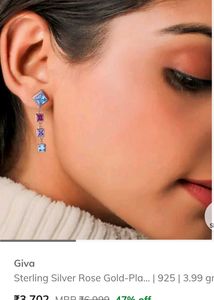 Flying Colors Multi-gemstone Earrings 925 silver