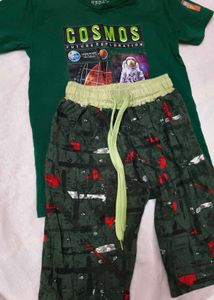 Boys Outfit - T-shirt & Shorts