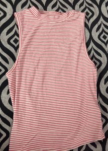Forever 21 Sleeveless Mock Neck Top