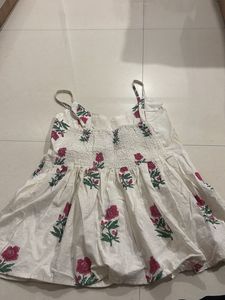 Floral Print Kurta