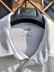 🦙OG Puma White Polo Shirt