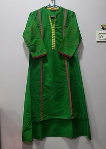 Rangmanch by Pantaloons - Printed Kurta with Asymmetrical Hemline