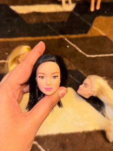 Lot of 4 Doll Heads