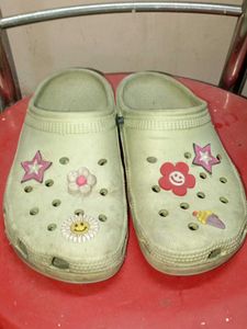 Crocs Sandals white &amp; green Combo of 2
