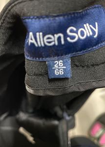 Allen Solly Black Formal Trousers
