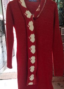 Red Knit Dress