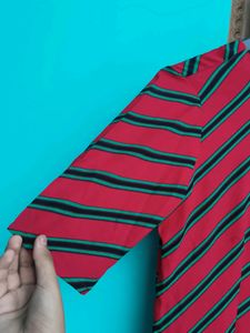 Striped Midi Dress