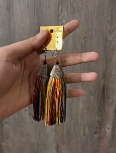 Boho Tassel Earrings Set