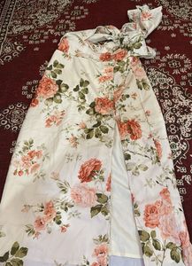 Floral Print Skirt and top