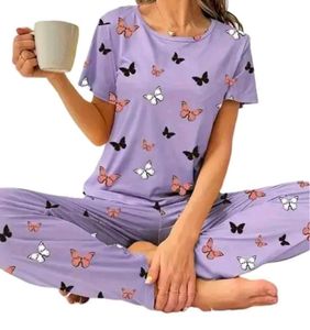 Cute Butterfly Pajama Set