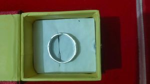 pure silver rjng