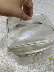 NYKAA Iridescent Cosmetic Bag