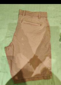 3 Men's Chino Shorts - grey, white and tan