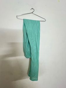 Beautiful Teal Kurta Set with Embellished Jacket