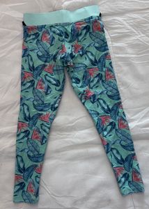 Tropical Print Leggings
