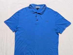 Calvin Klein Men's Blue Polo T-Shirt