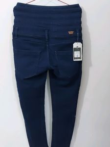 New 5 Button High Waist Jeans