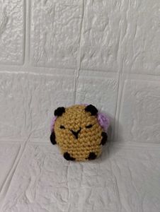 Cute Crochet Capybara Plush Toy