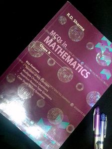 Mcq in mathematics for class X#Rd sharma#maths