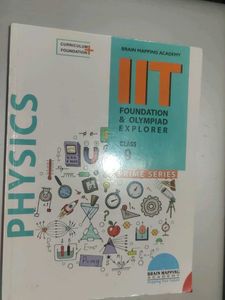 IIT Foundation & Olympiad Explorer Physics Class 9