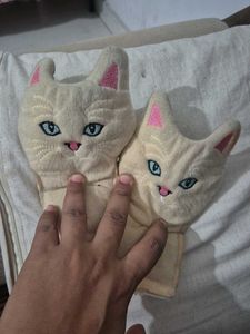 Cute Cat Ear fabric sticker