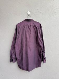Men's Purple Button-Down Shirt