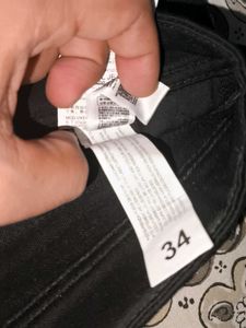 Diesel Black Jeans - Straight Fit Jean