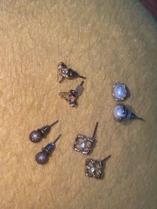 Assorted Stud Earrings Set