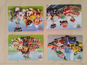 Kids 4 In 1 Paw Petrol Puzzle