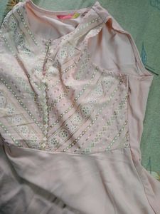 Peach Maxi Dress
