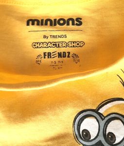 Minion T Shirt with Fringes