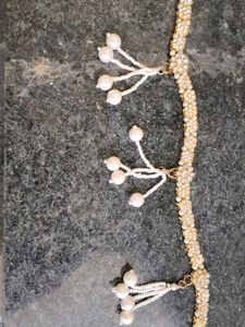 Exquisite Pearl and Crystal Kamarbandh
