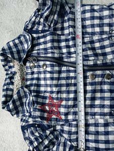 Girls Blue☃️☃️ &amp; White30,32  Jacket