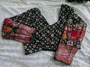 Green Lehnga with maroon duppata