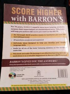 Barron's IELTS Practice Exams Book