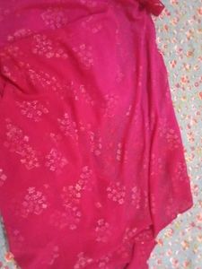 Nikhilthampi×Indya Pink Floral Print Dupatta
