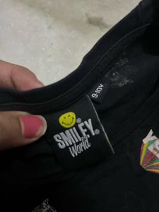 Smiley "Oh Yeah" Graphic T-Shirt