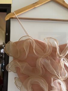 Chic Ruffled Mesh Crop Top