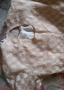 Classy Off-white Anarkali Kurta