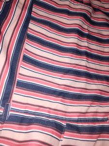 Chic Striped Fit &amp; Flare Dress