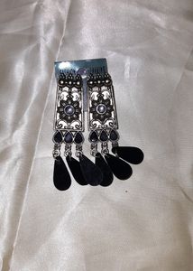New Design Oxidized Earring