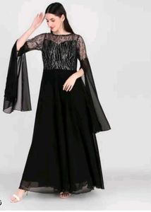 Elegant Black Maxi Dress