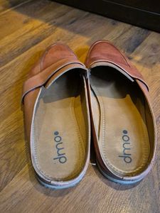 Mules Tan Brown Colour For Mens