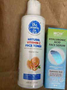 3 piece set - Face toner, mask and serum