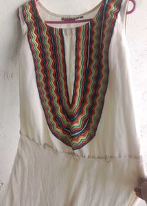 white colour dress