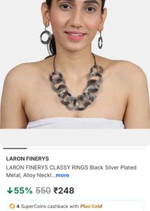 Laron Finerys Classy Rings Necklace Set