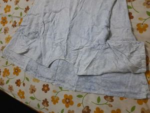 jacquard print kurta
