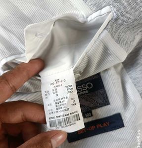 brand is BASSO omme OG Men's Grey Casual Blazer