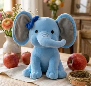 Cute Blue Elephant Plush Toy