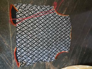 Indian Print Vest Coat